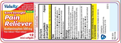 Pain Relief Softgel Label (Pain Relief Softgel Label)